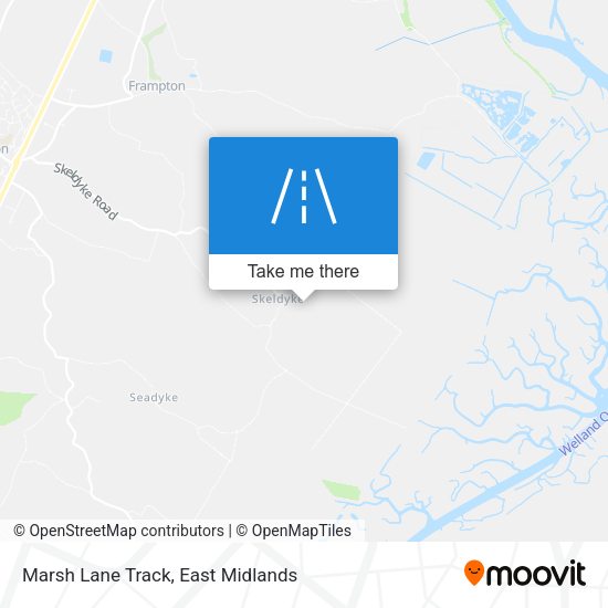 Marsh Lane Track map