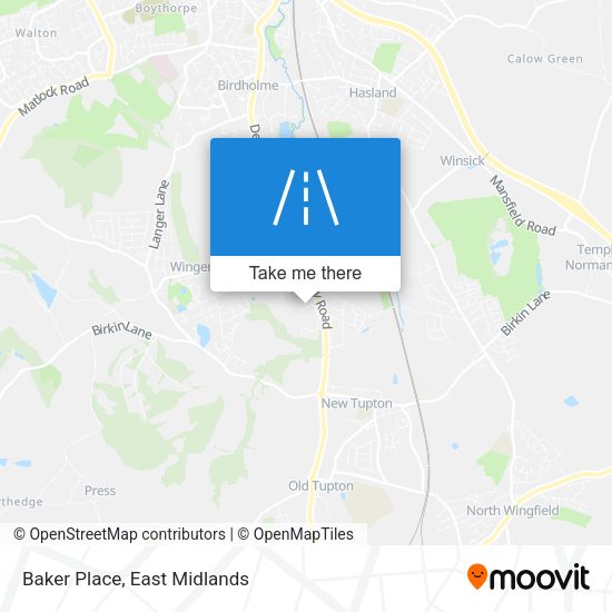 Baker Place map