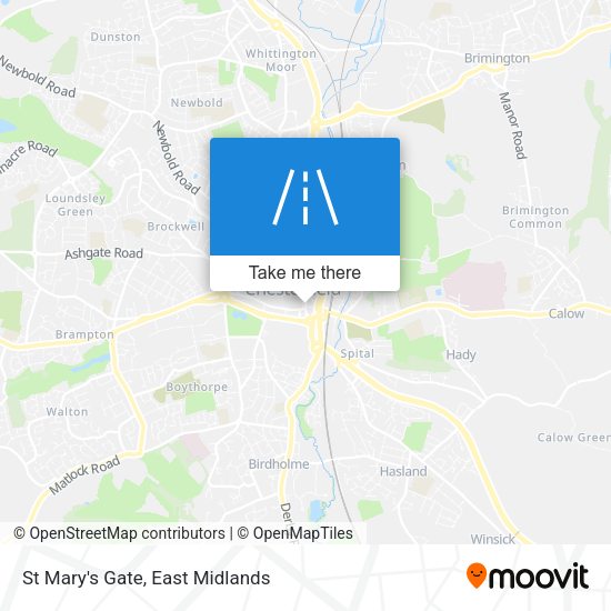 St Mary's Gate map