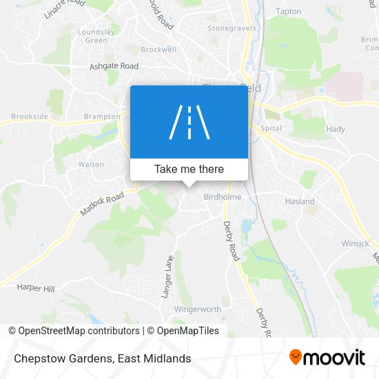 Chepstow Gardens map