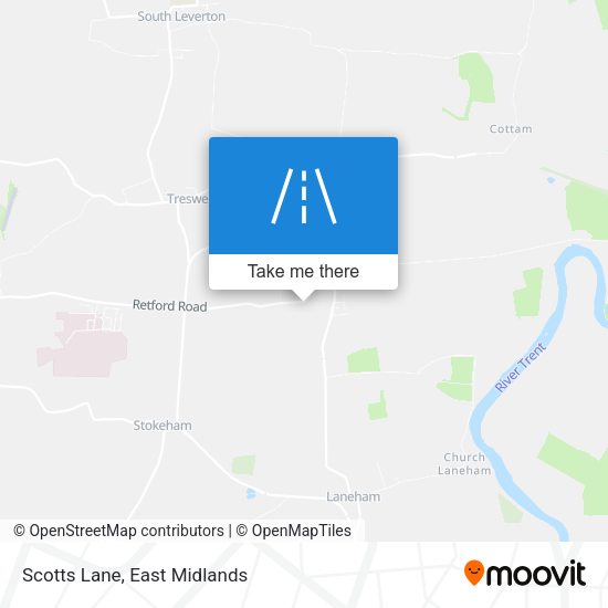 Scotts Lane map