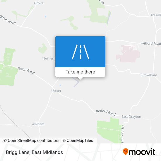 Brigg Lane map
