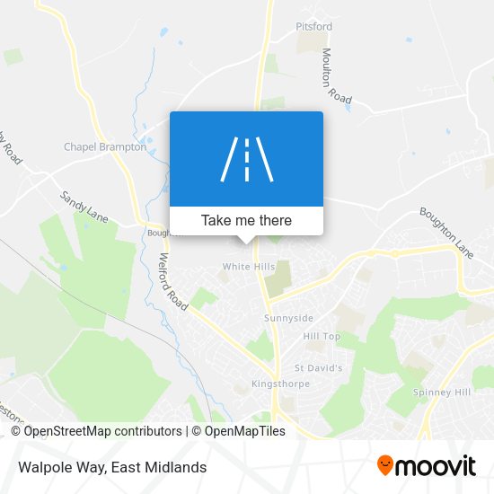Walpole Way map