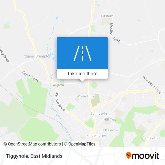 Tiggyhole map