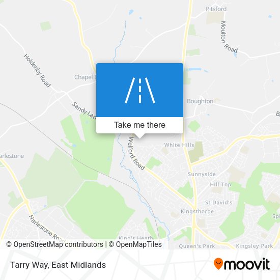 Tarry Way map