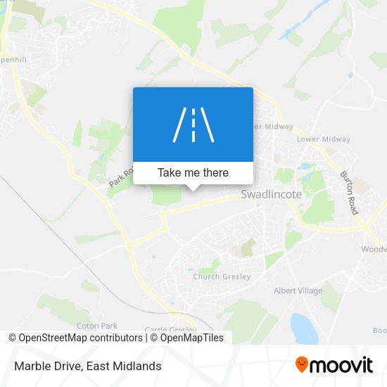 Marble Drive map