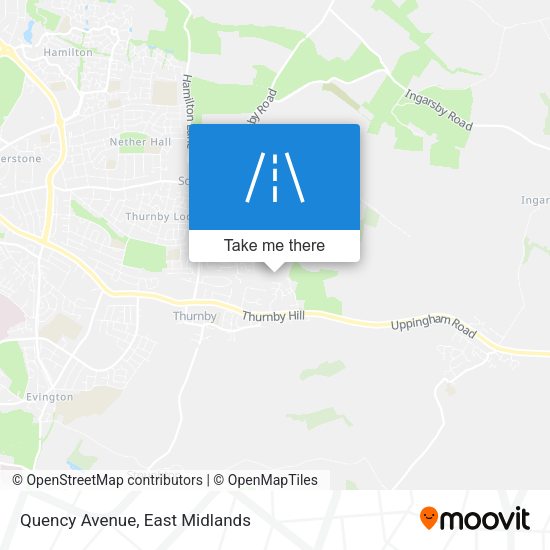 Quency Avenue map