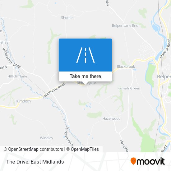 The Drive map