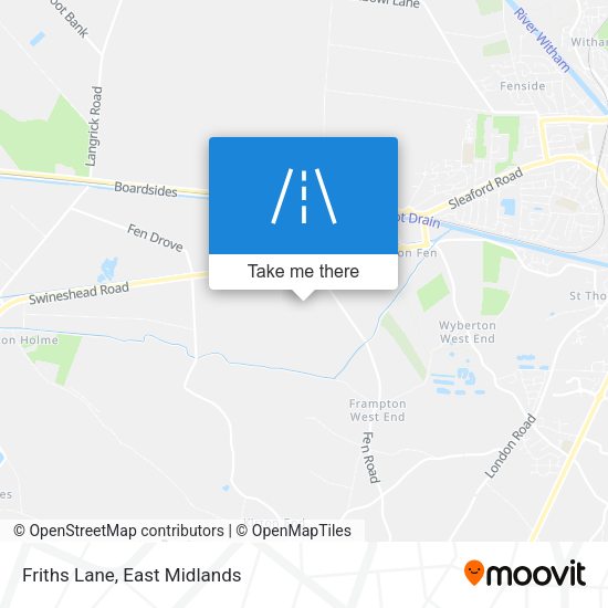 Friths Lane map