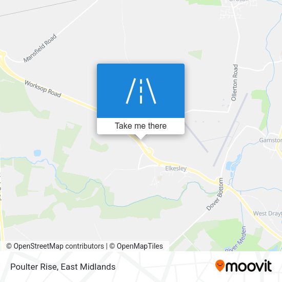 Poulter Rise map