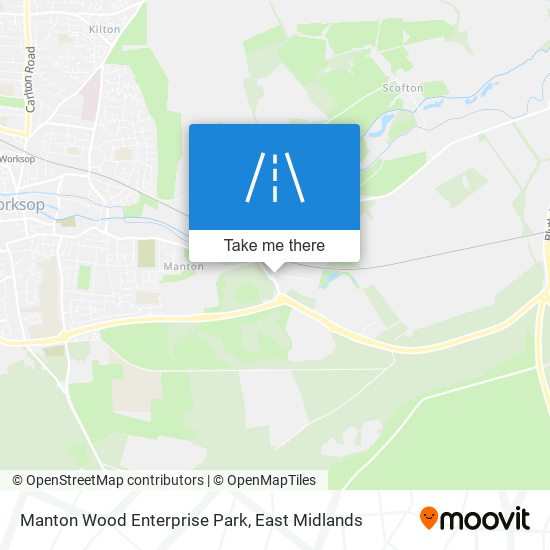 Manton Wood Enterprise Park map