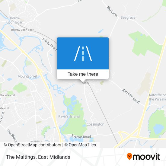 The Maltings map