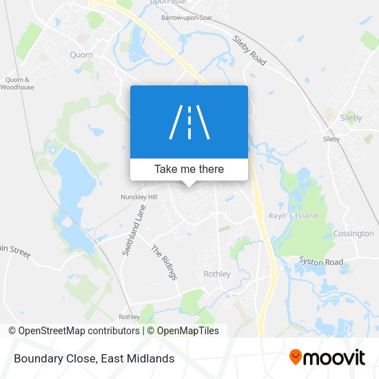 Boundary Close map