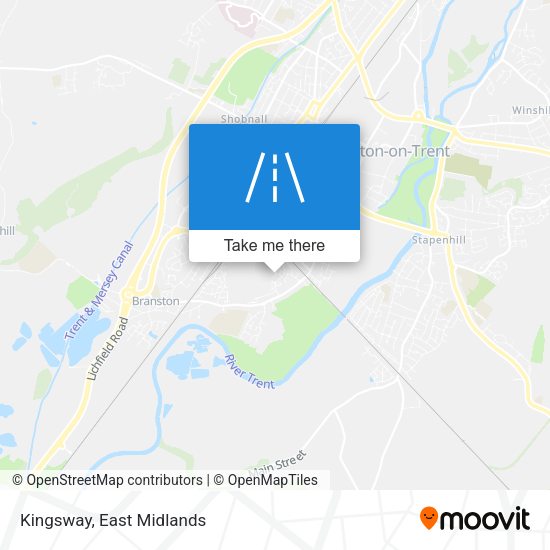 Kingsway map
