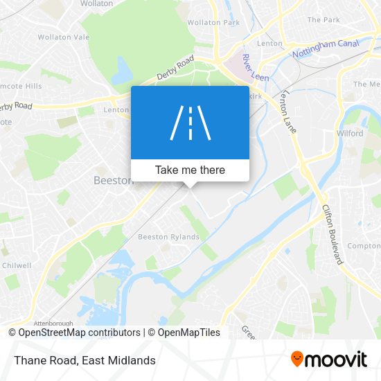 Thane Road map