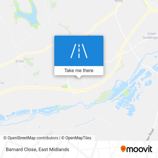 Barnard Close map