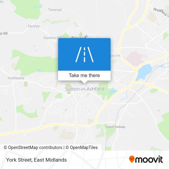 York Street map
