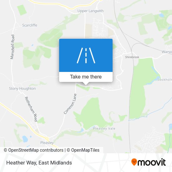 Heather Way map