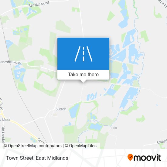 Town Street map