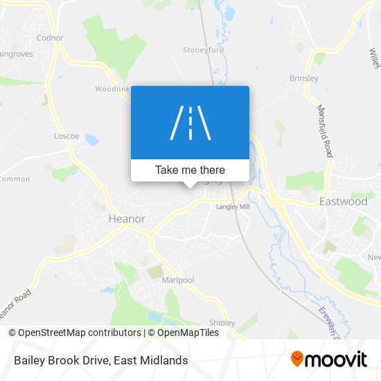 Bailey Brook Drive map