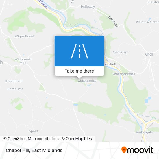 Chapel Hill map