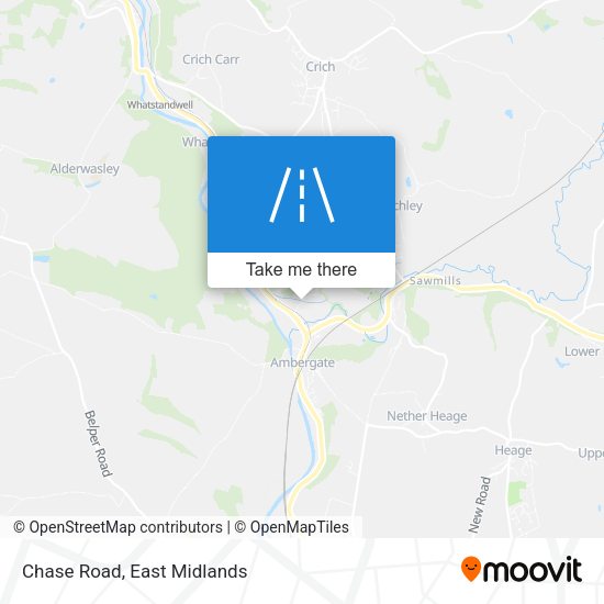 Chase Road map