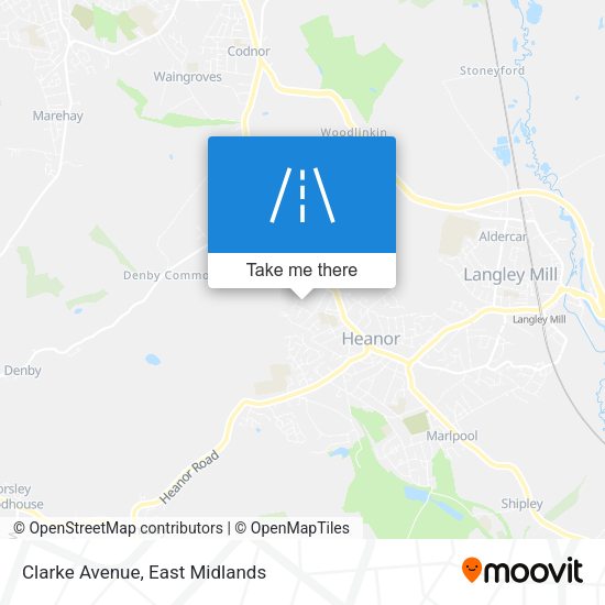 Clarke Avenue map