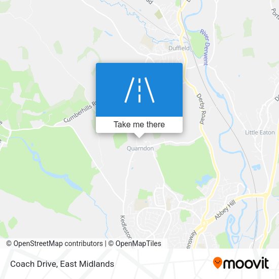 Coach Drive map