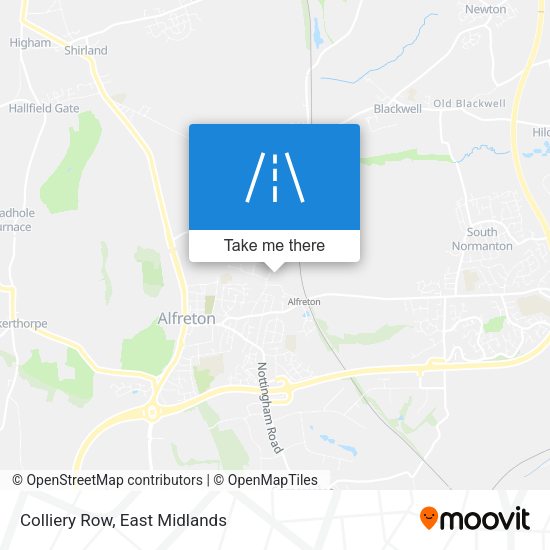 Colliery Row map