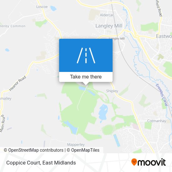 Coppice Court map