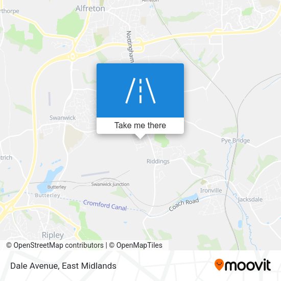 Dale Avenue map