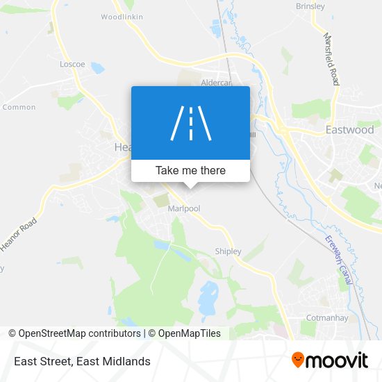 East Street map