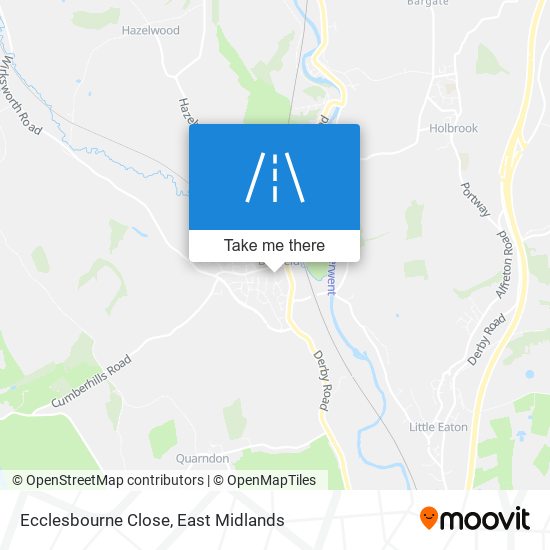 Ecclesbourne Close map