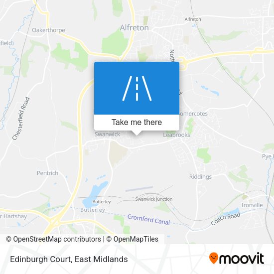 Edinburgh Court map