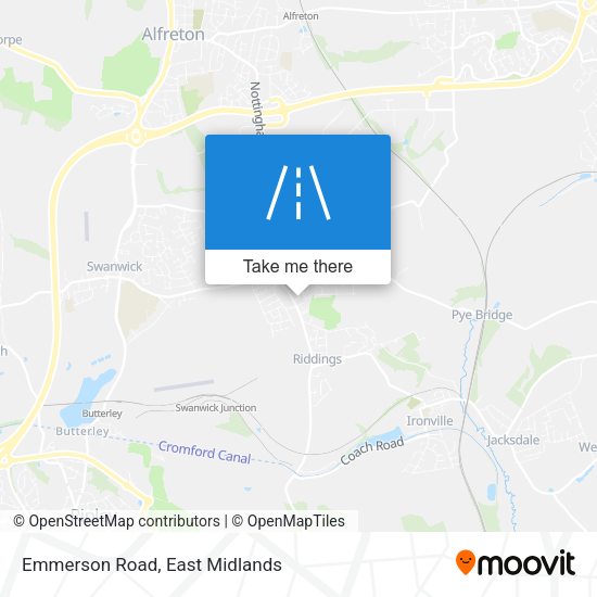 Emmerson Road map