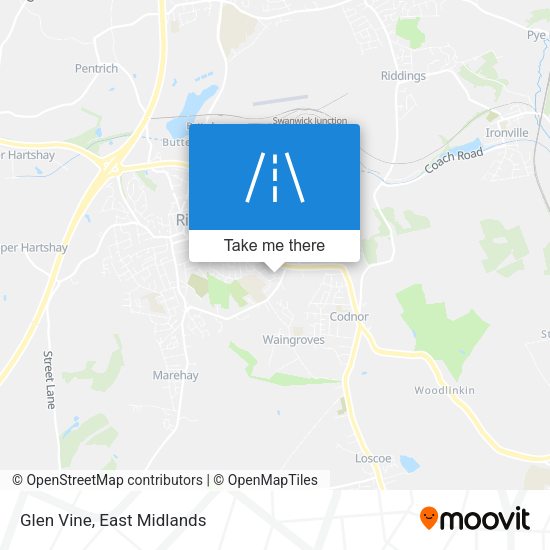 Glen Vine map