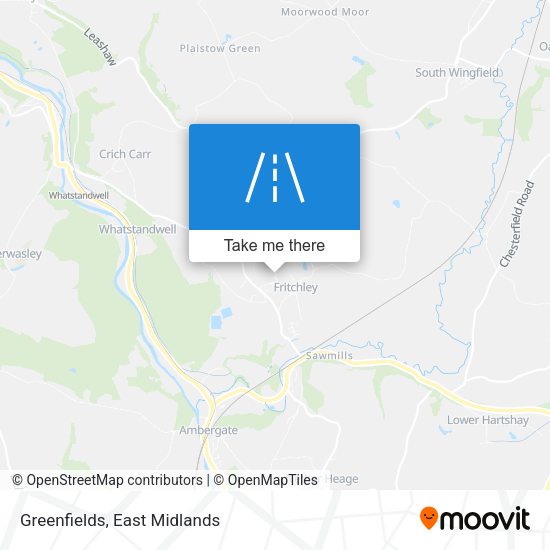 Greenfields map