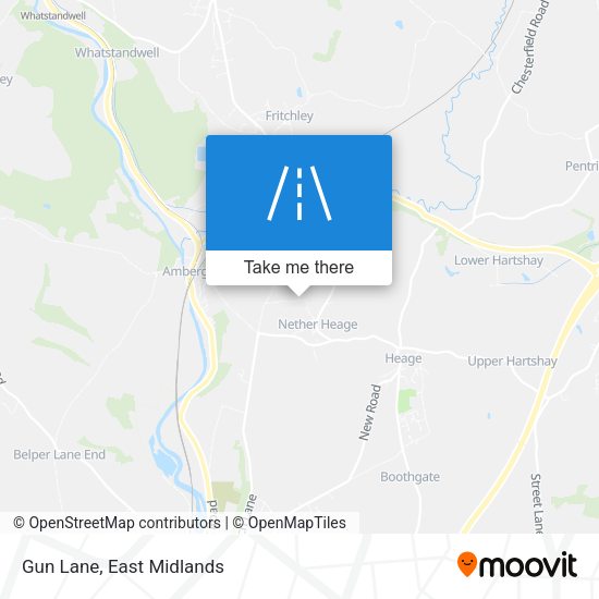 Gun Lane map