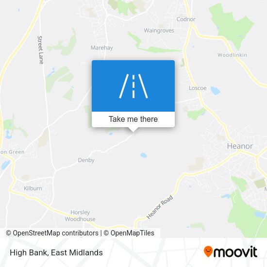 High Bank map