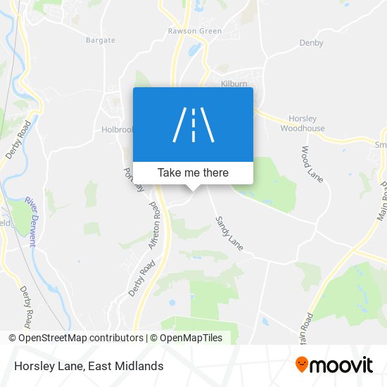 Horsley Lane map