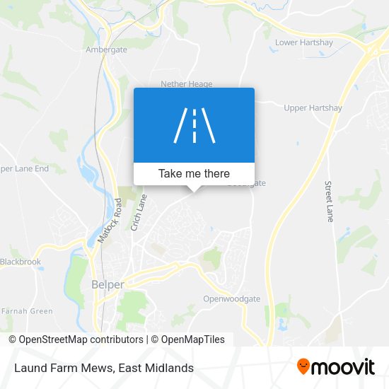 Laund Farm Mews map