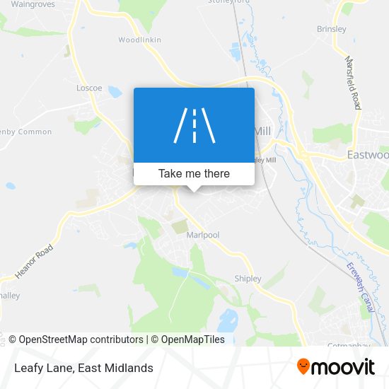 Leafy Lane map