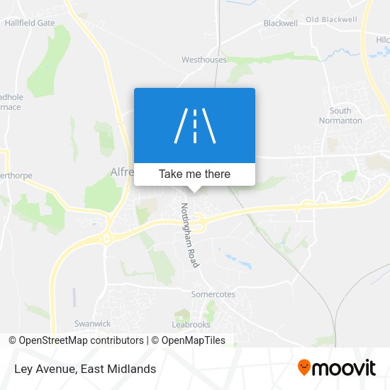 Ley Avenue map