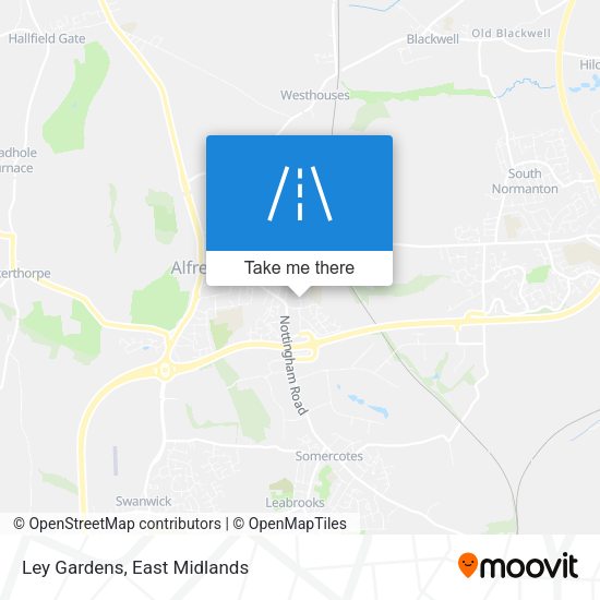 Ley Gardens map
