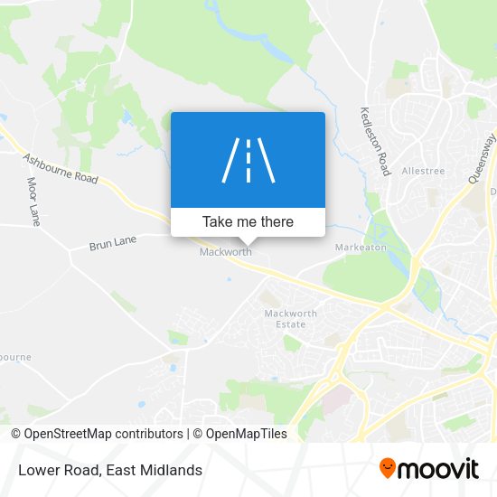 Lower Road map