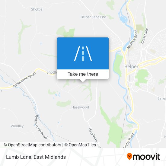 Lumb Lane map