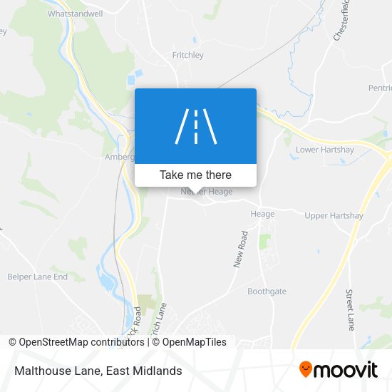 Malthouse Lane map