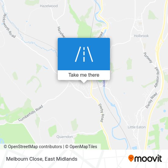 Melbourn Close map