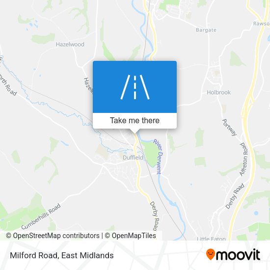 Milford Road map