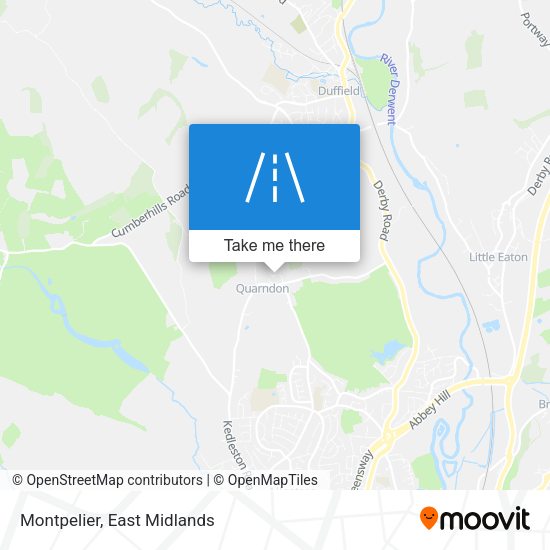 Montpelier map